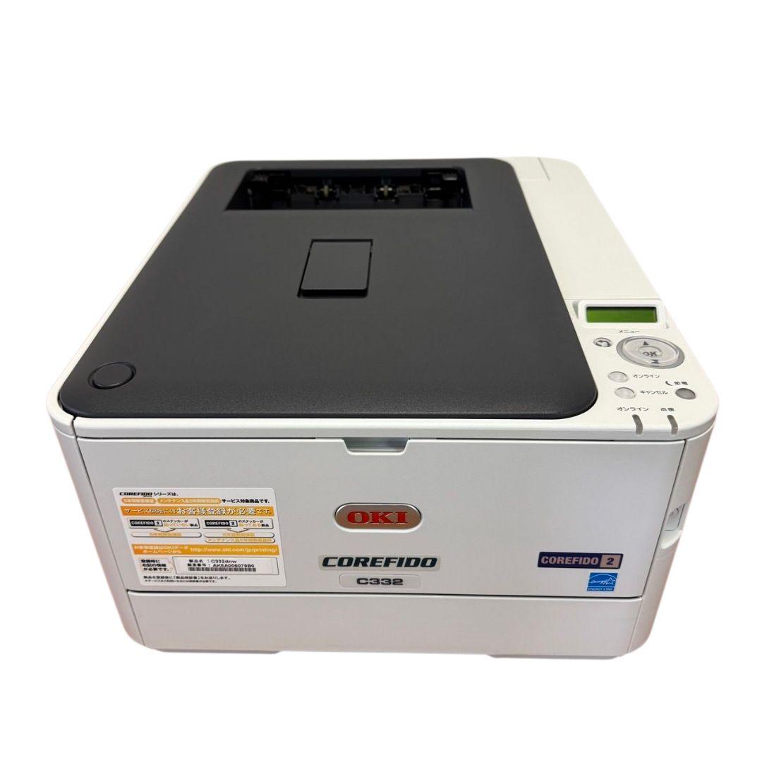【動作品】OKI レーザーカラープリンター COREFIDO2 C332dnw