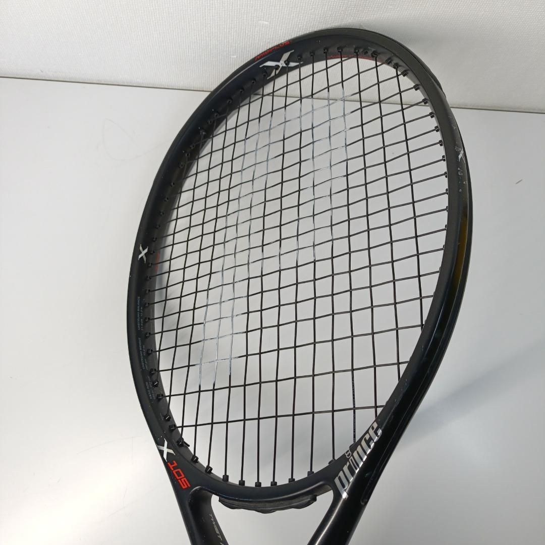 prince プリンス X105 硬式テニスラケット G1 ブラック 右利き