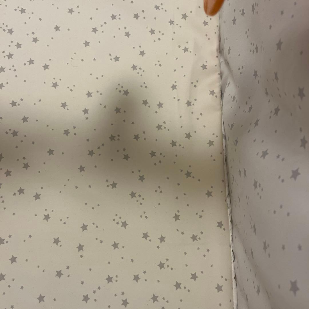 【美品・おもちゃおまけつき】2024年型HZDMJ ベビーベッド グレー