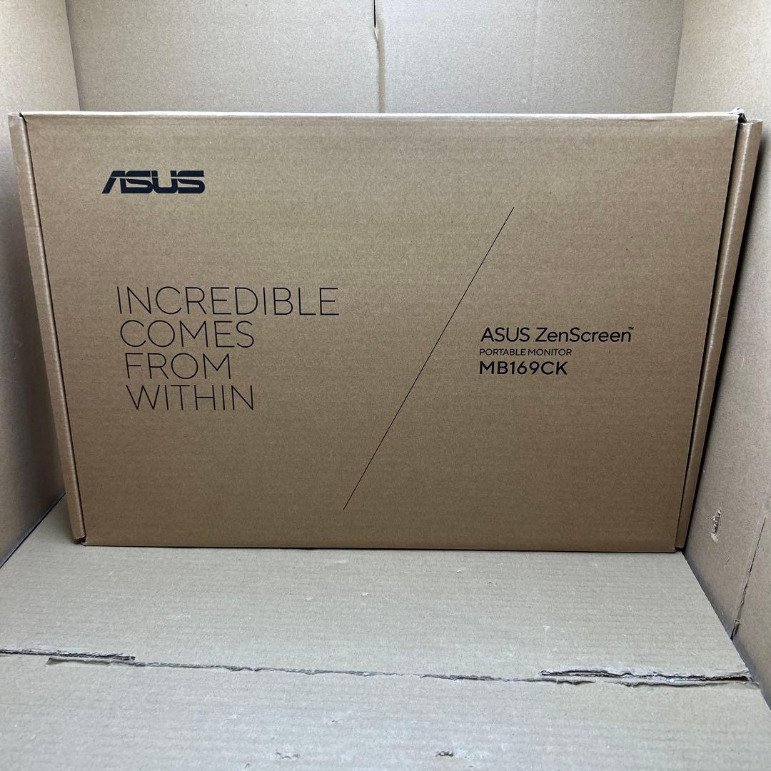 ASUS ZenScreen ポータブルモニター MB169CK