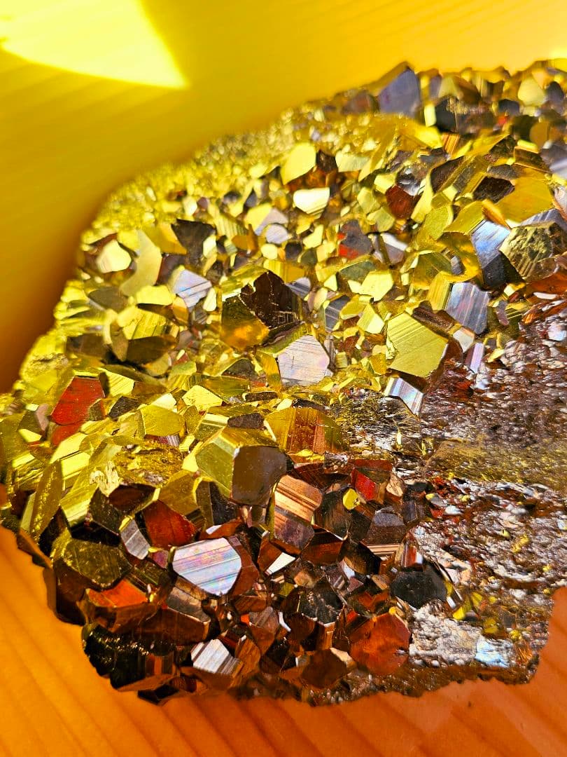 4.8kg以上あり‼️金運‼️パイライト原石