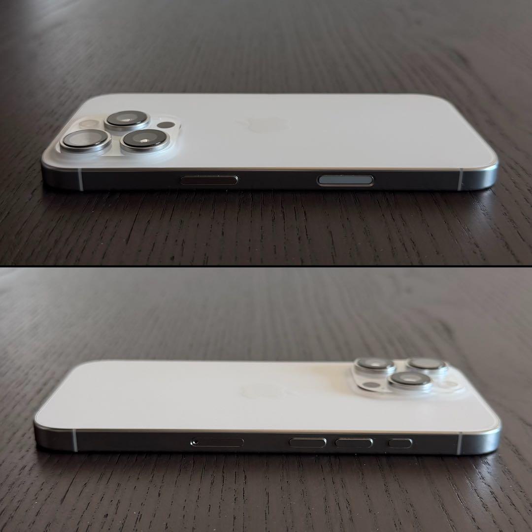 【美品】 iPhone 16 Pro ホワイトチタニウム 256GB 6月購入