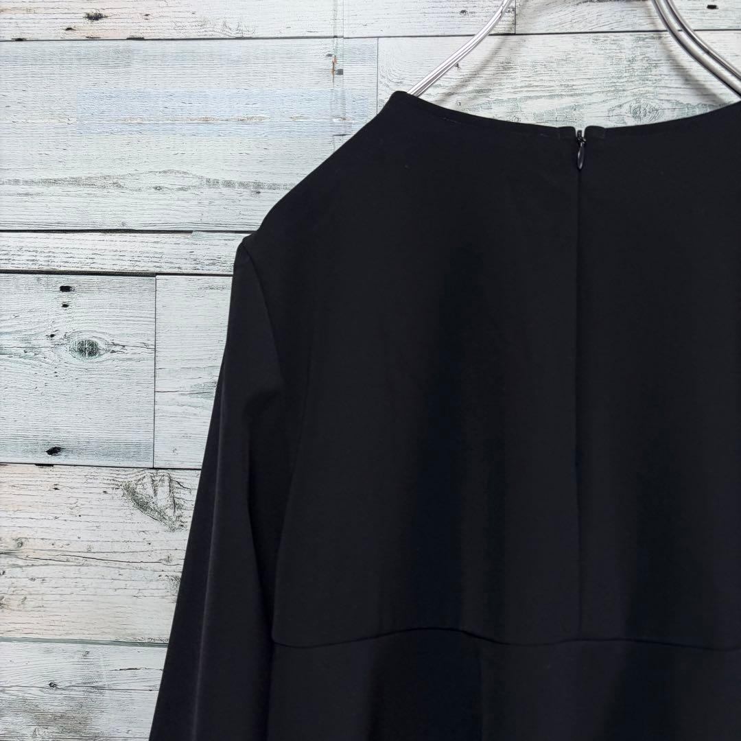 ☆24年モデル☆ヨリ　yori セレモニーティアードブラウス　ブラック　36