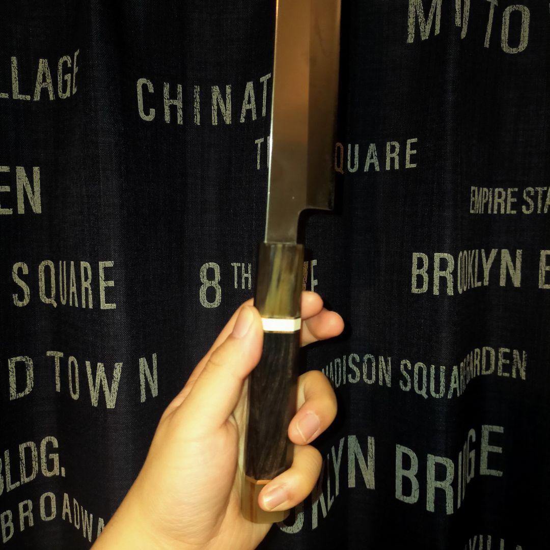 特注柳刃包丁 VG10全鋼本焼 カスタムメイド