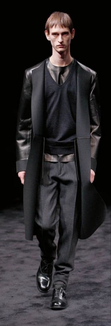 09FW ファッションショー　モヘアニット