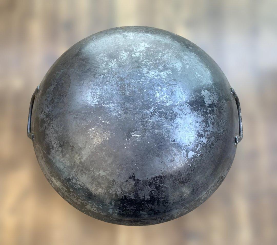 山田工業所 鉄打出 中華鍋 φ60・45cm 鉄油こしφ27cm お玉φ13×2