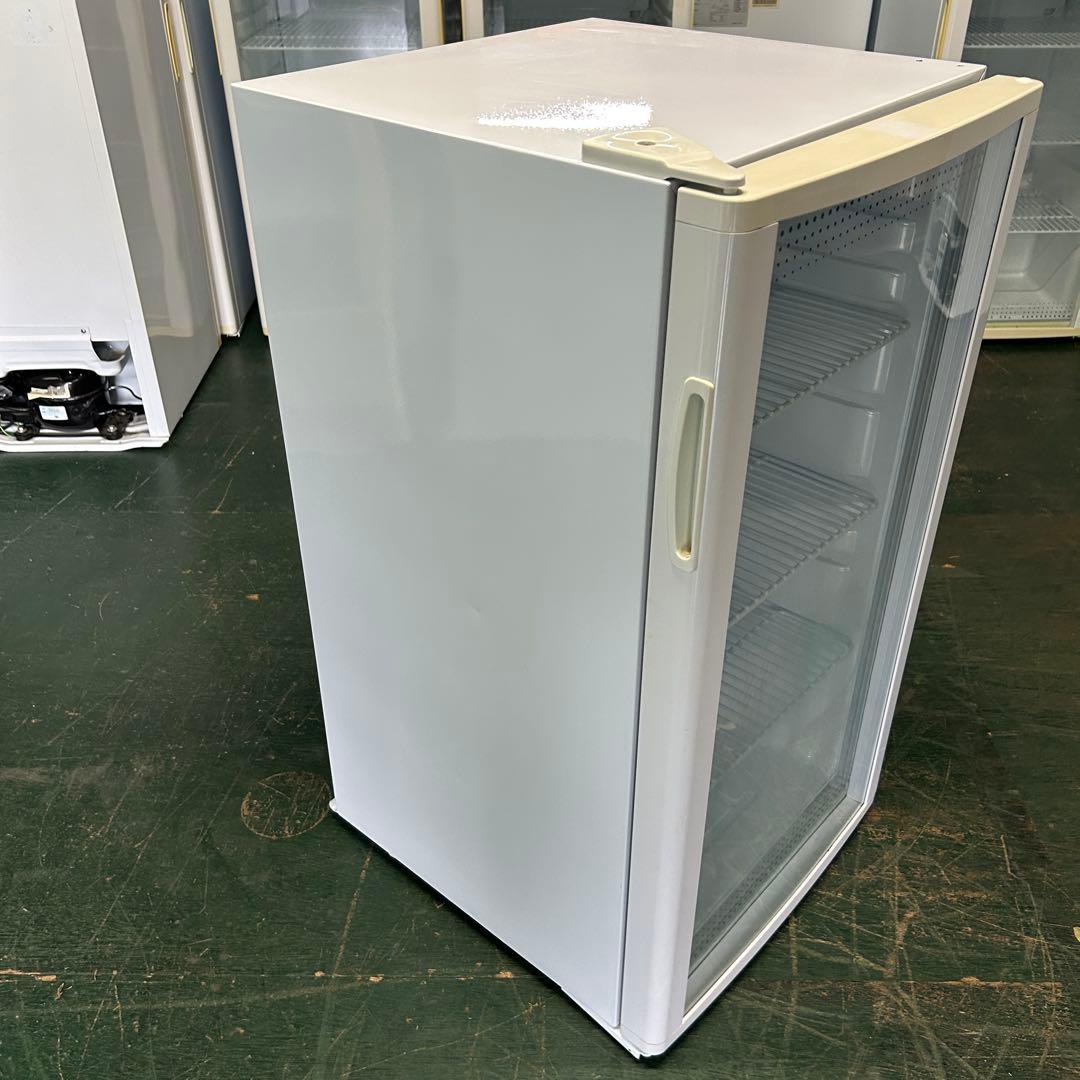 121業務用 冷蔵ショーケース オフィスコンビニ XW-105 左右開き 小型