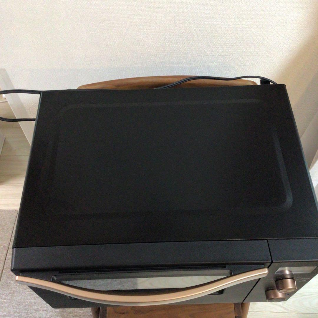 【美品】シャープ オーブンレンジ RE-F18A 26L 黒✖️ゴールド