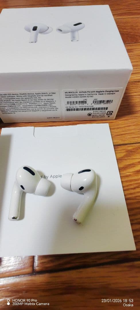 Apple AirPods Pro1 本体 充電ケース付き完璧に動作テスト済み