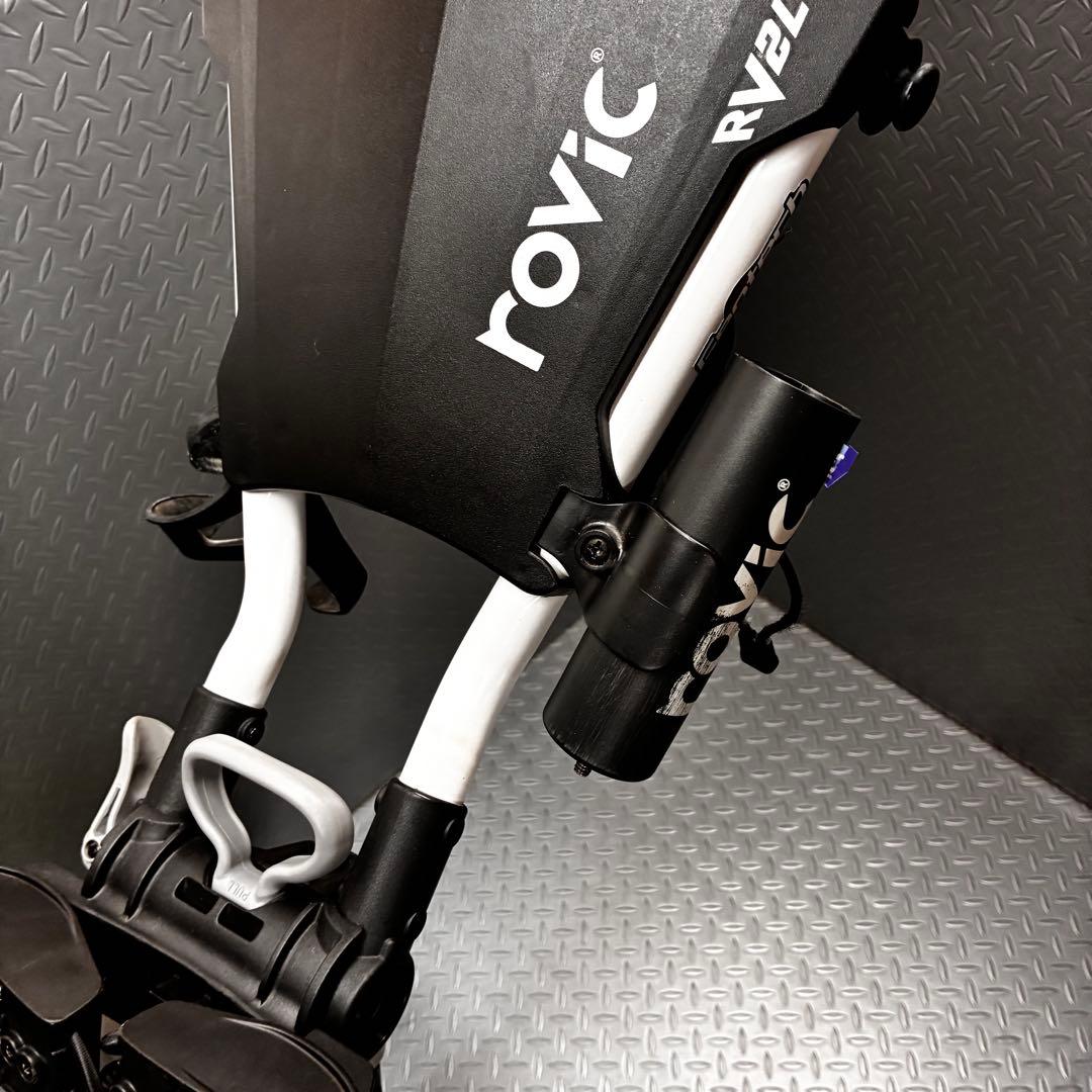 【人気モデル】rovic ゴルフ用 手押し式 プッシュカート コース ラウンド