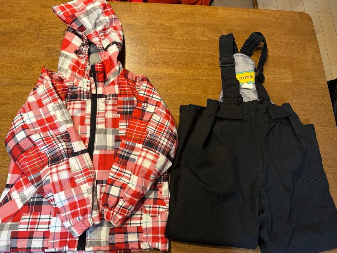 子ども用　スキーウェアセット