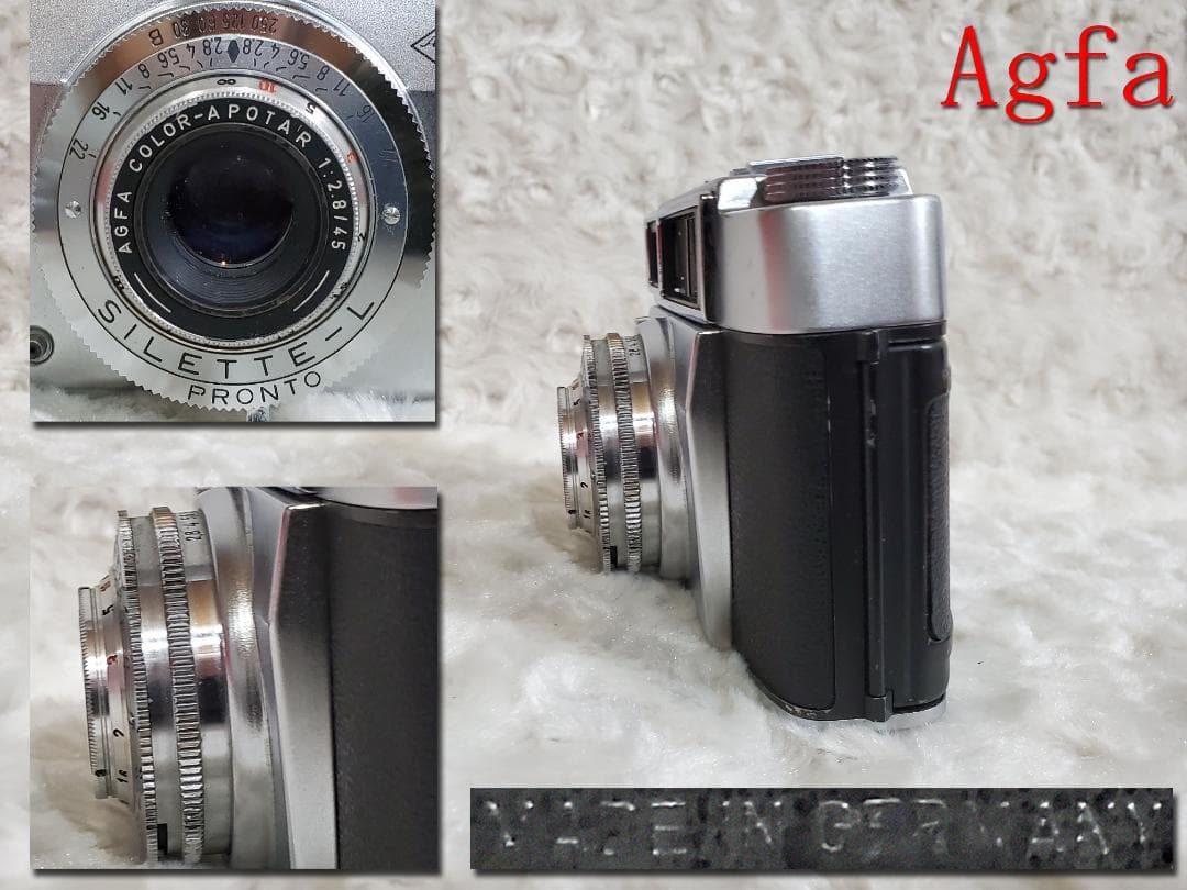 Agfa Silette L フィルムカメラ 　カメラno13