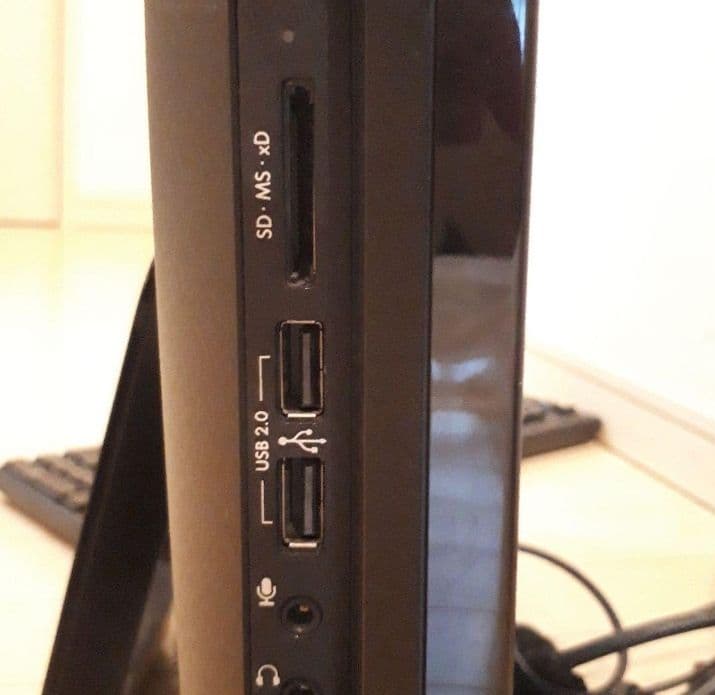 hp 一体型　パソコン　キーボード　電源ケーブル　セット