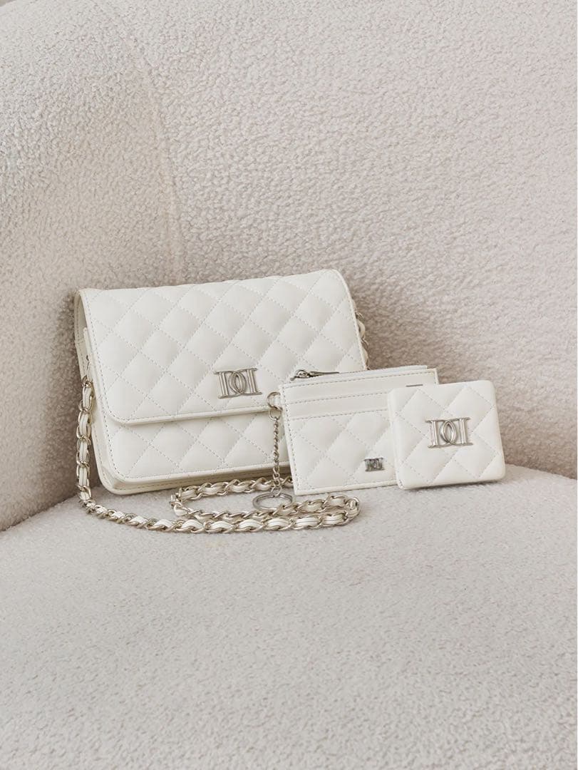 【A(即購入OK)さん専用】DDロゴキルティングトラベルセット バックのみ