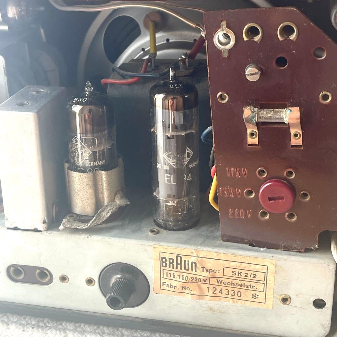 BRAUN ブラウン 『SK2/2』真空管ラジオ オーディオ ディーターラムス