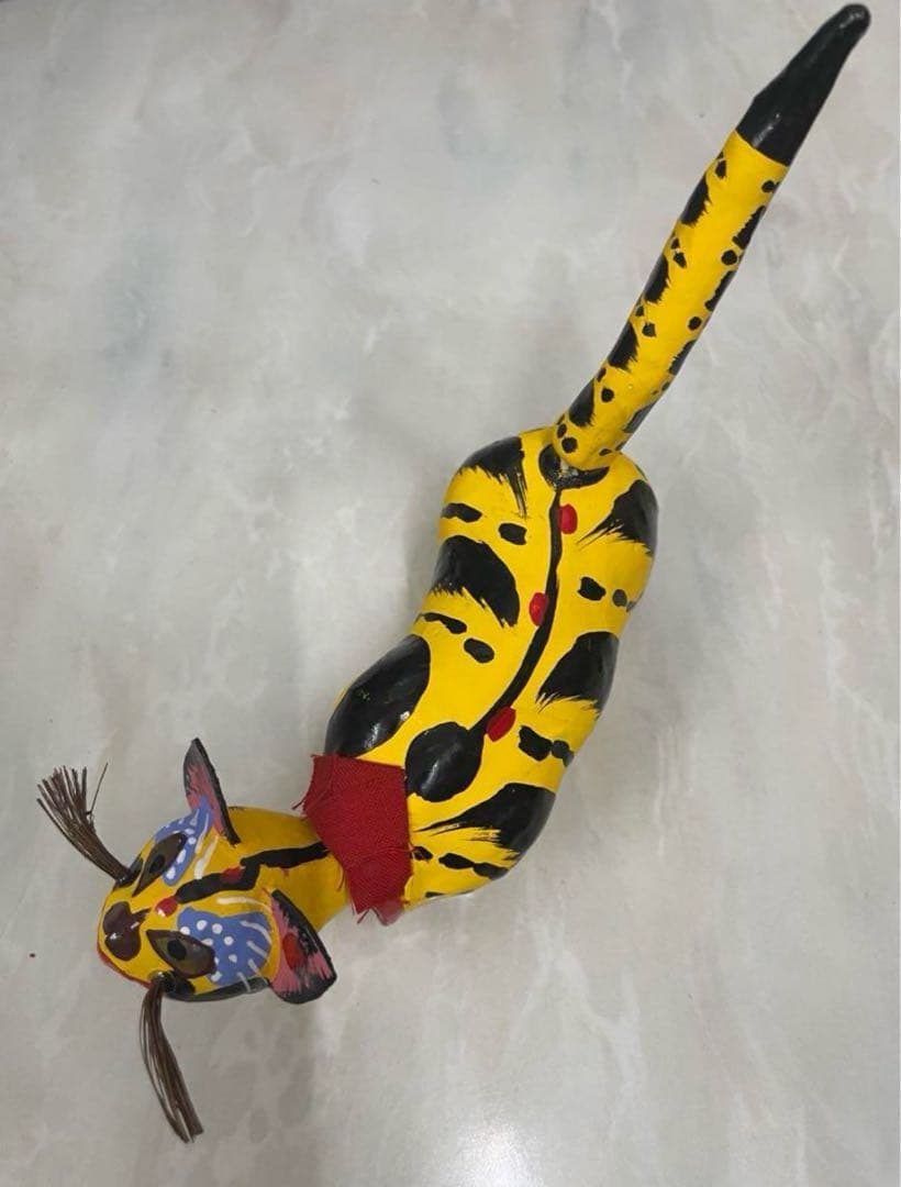 値下げしました 島根県出雲の郷土玩具張子 虎