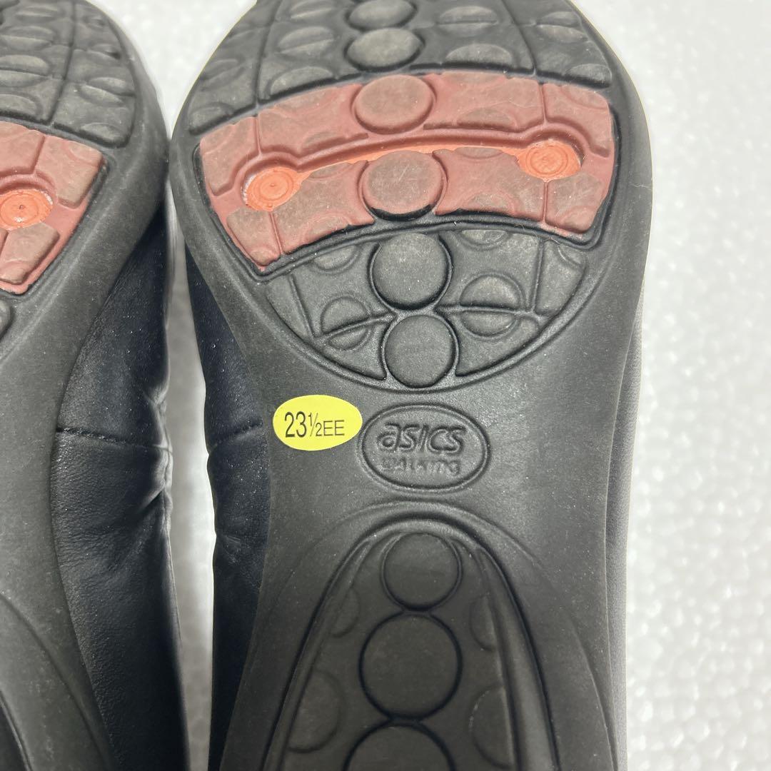 GIRO アシックス フラットシューズ レザー エナメル