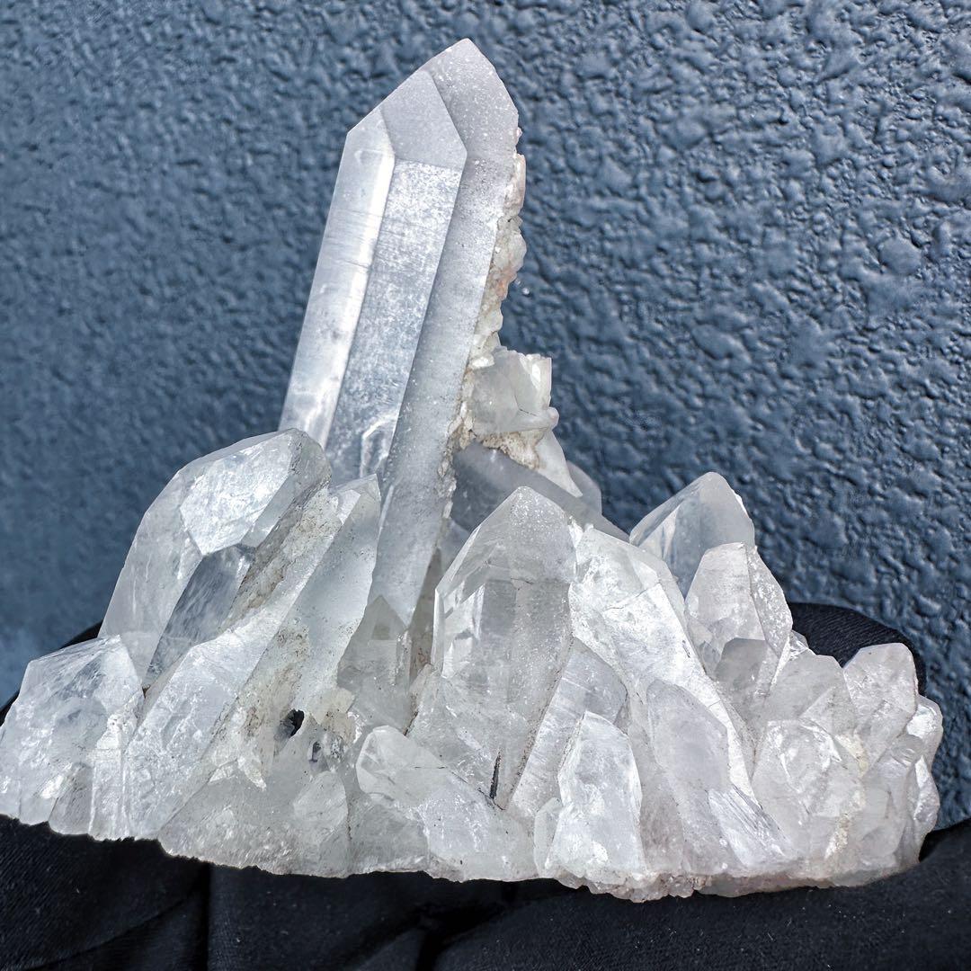 爆レア❗️浄化❗️レインボー☆超強いパワー ヒマラヤ クラスター 天然石A1352