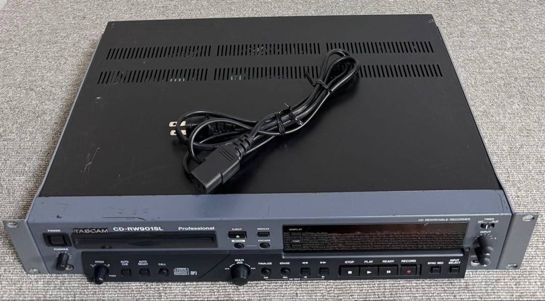 【美品】TASCAM CDレコーダー/プレーヤー CD-RW901SL 動作保証