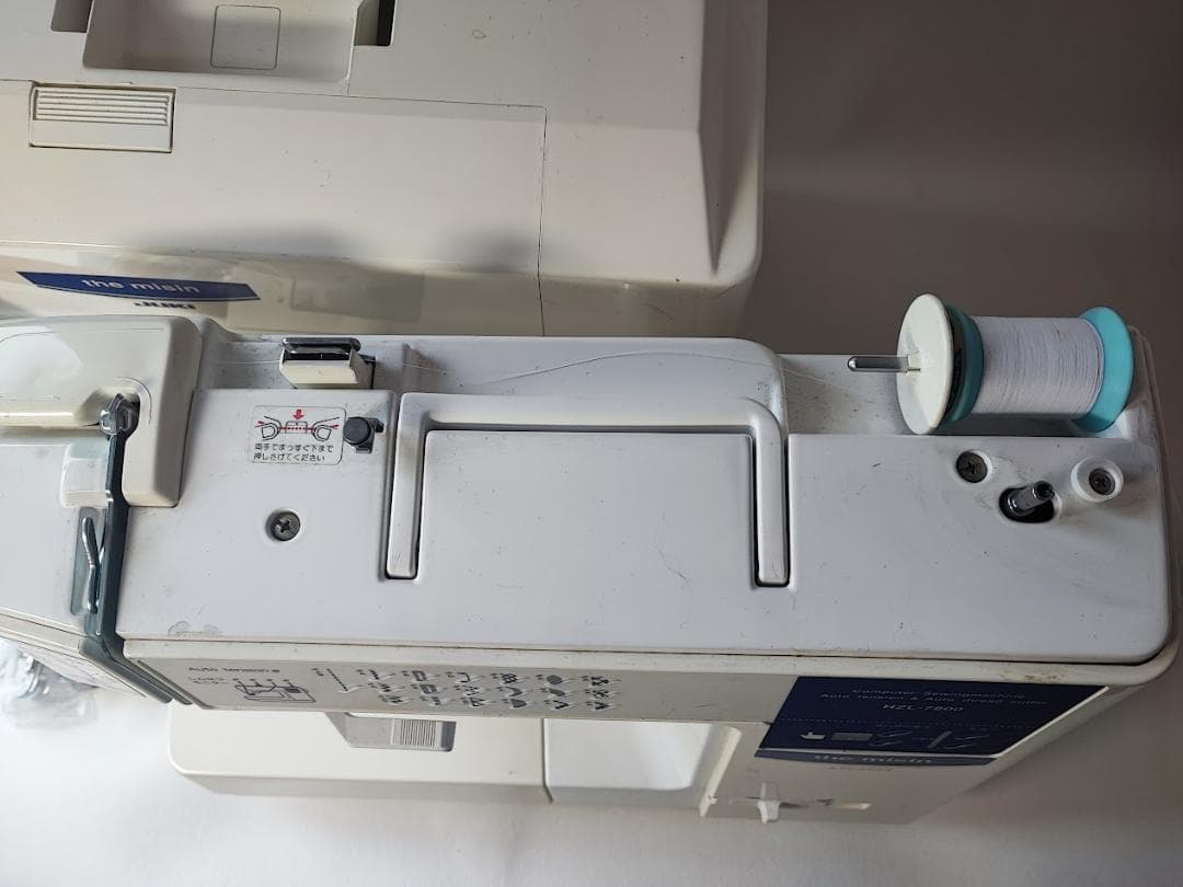 JUKI コンピューターミシン　HZL-7800　日本製 フットコントローラー無