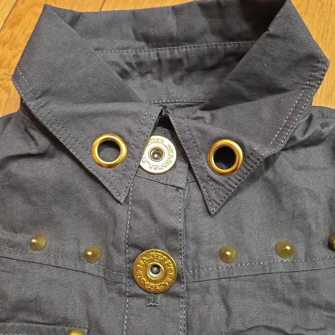 d.i.a. ダイヤ ジャケットシャツ 刺繍シャツ スタッズ 十字架 y2k