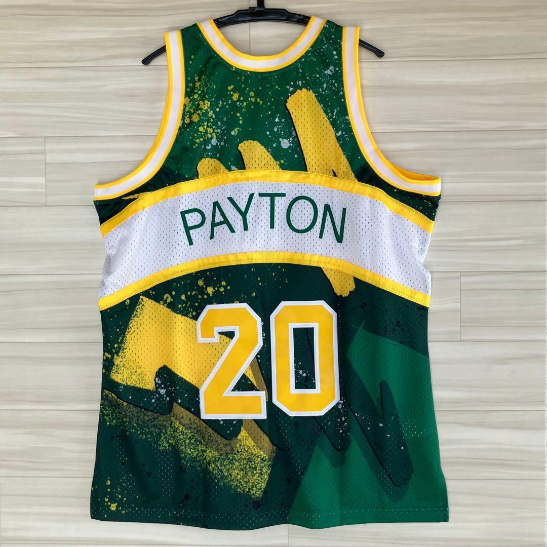 【新品】 NBA　SONICS ゲイリー・ペイトン　ニックス　ユニフォーム