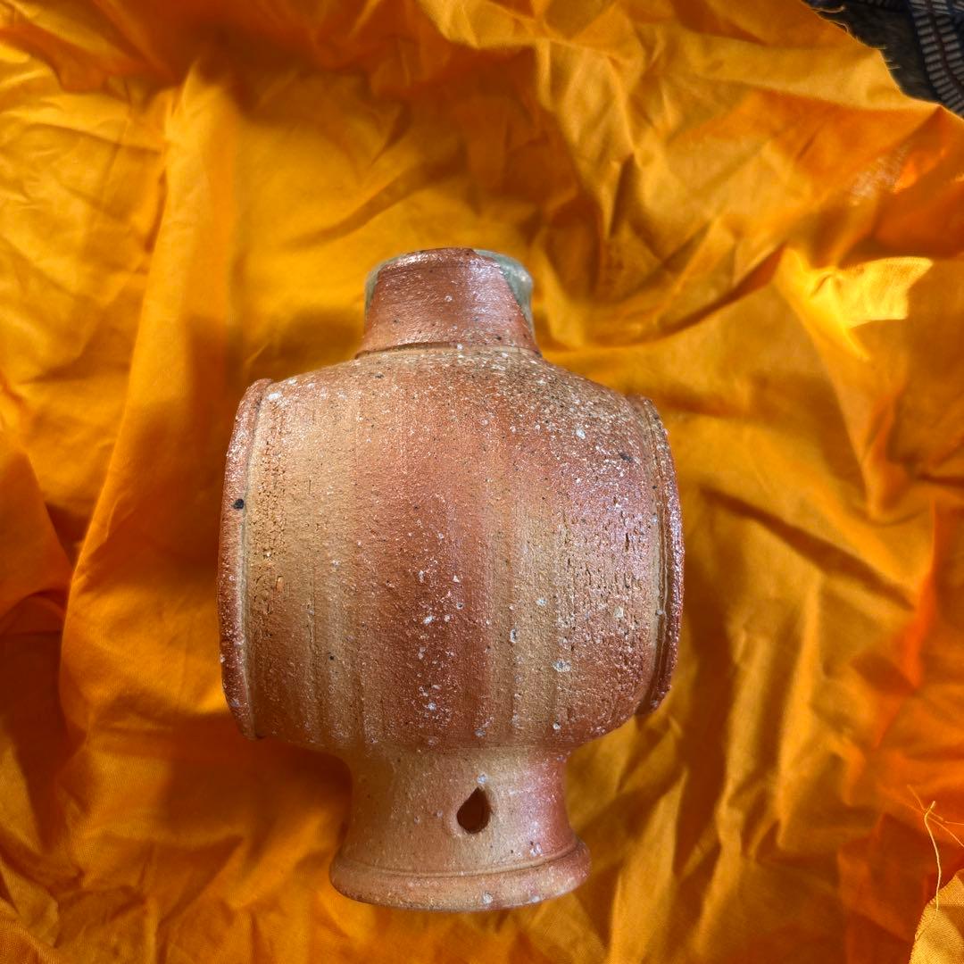 不言窯　勇超作　信楽焼　花器　No.2