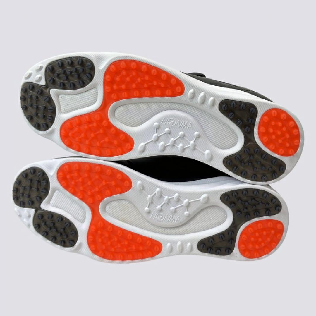 ゴルフシューズ ホンマ 本間ゴルフ SR12403 4E BLK 26㎝