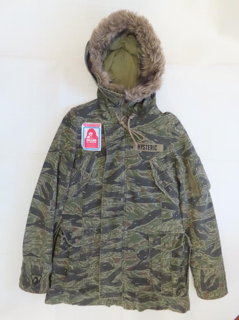 HYSTERIC GLAMOUR ヒテリックグラマー 迷彩柄ジャケット/FREE