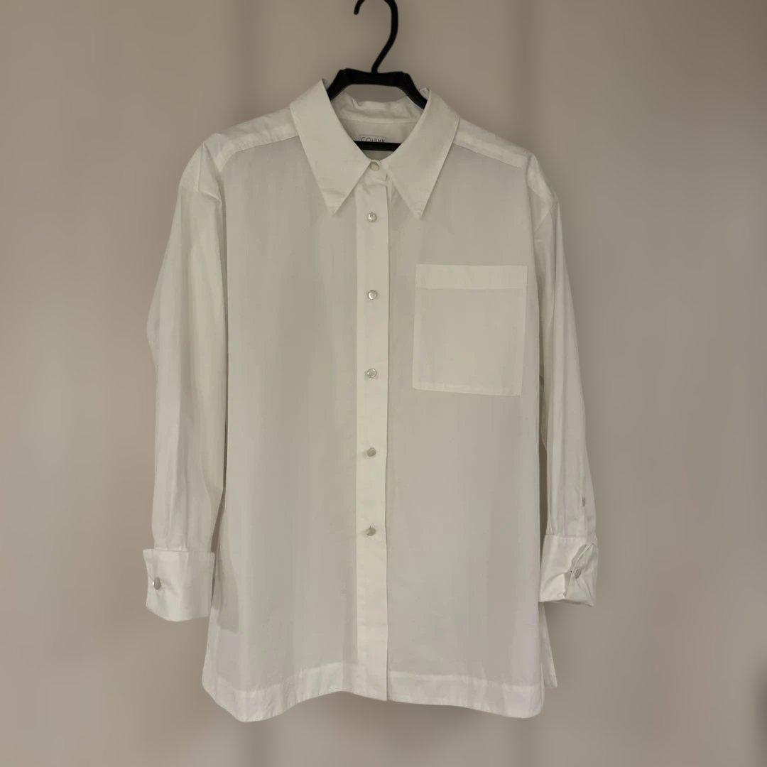 ESTNATION COLUMN バックプリーツシャツ 36