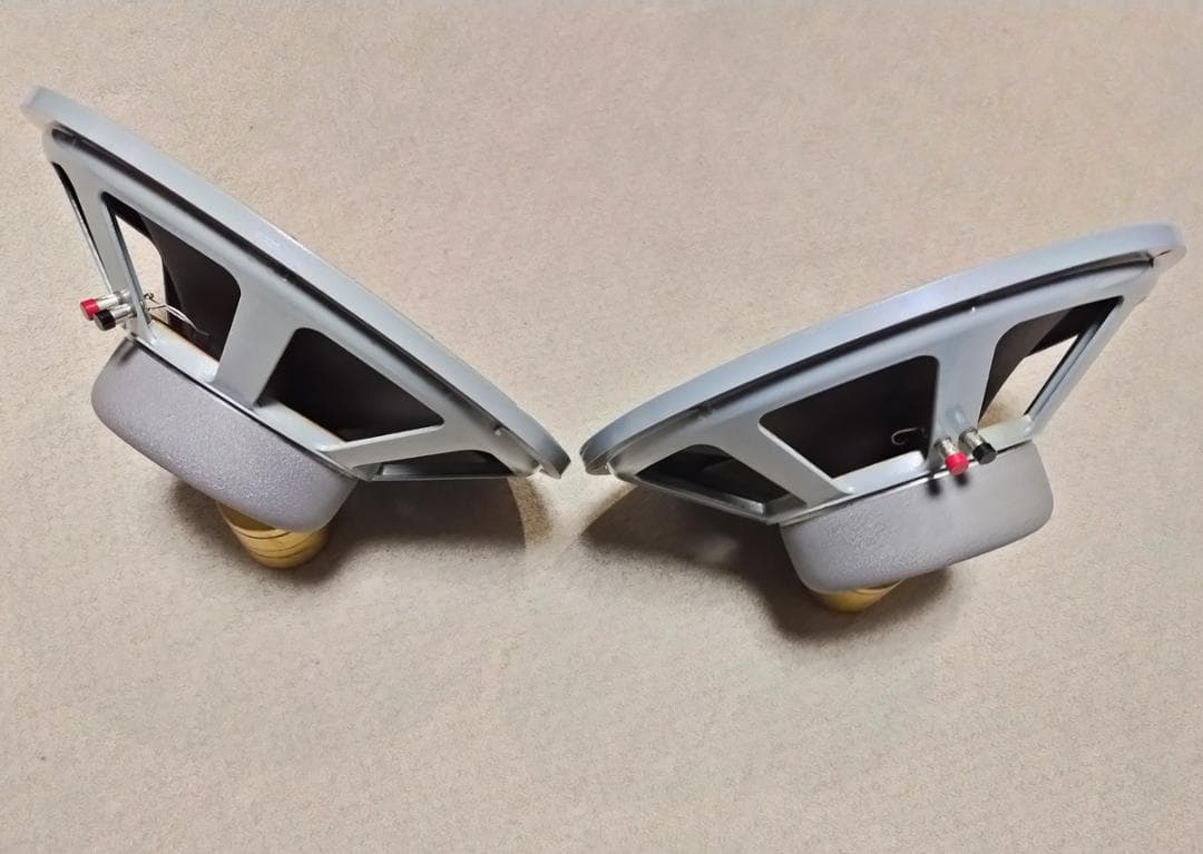 JBL D130　16Ω　38cmフルレンジ　ペア　フィクスドエッジ　英文取説付