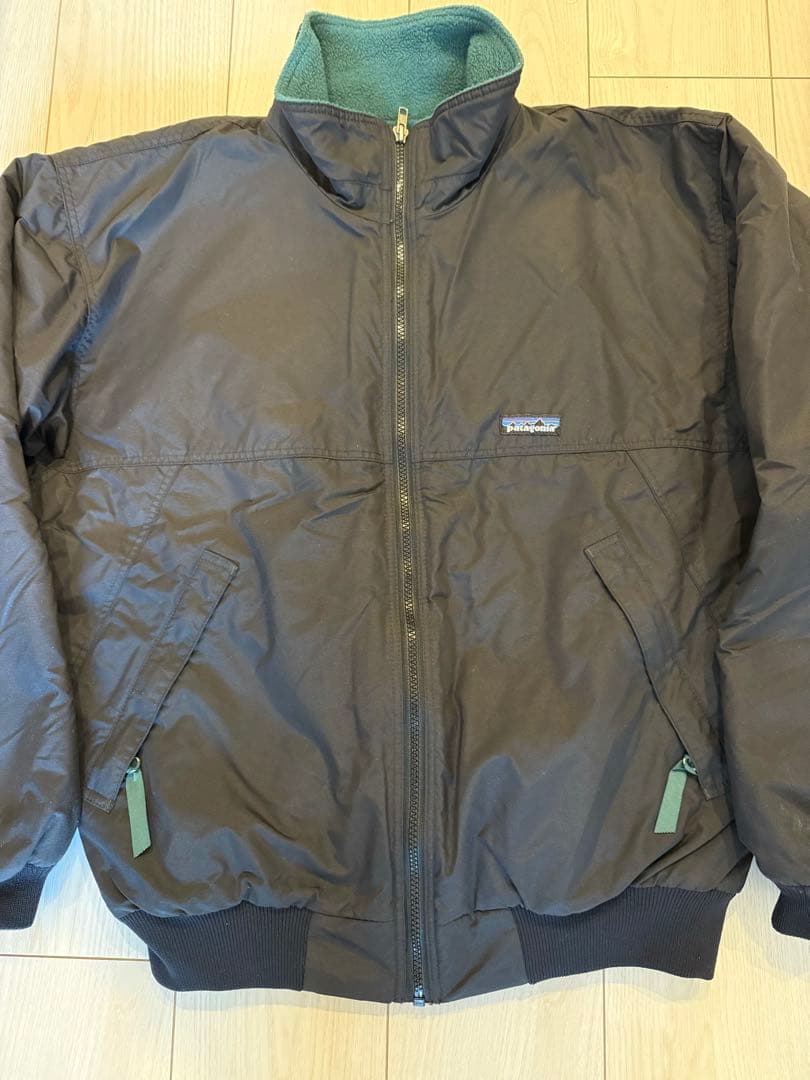 Min90S パタゴニア USA製 シェルドシンチラ ナイロン フルジップ