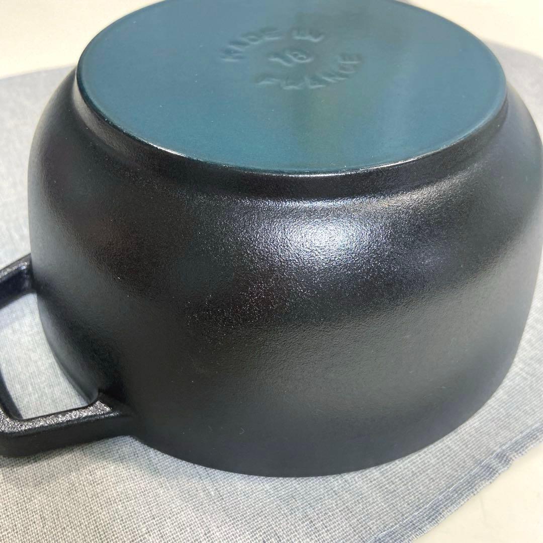 【美品】staubストウブ　ワナベ Wa-NABE Mサイズ18cm