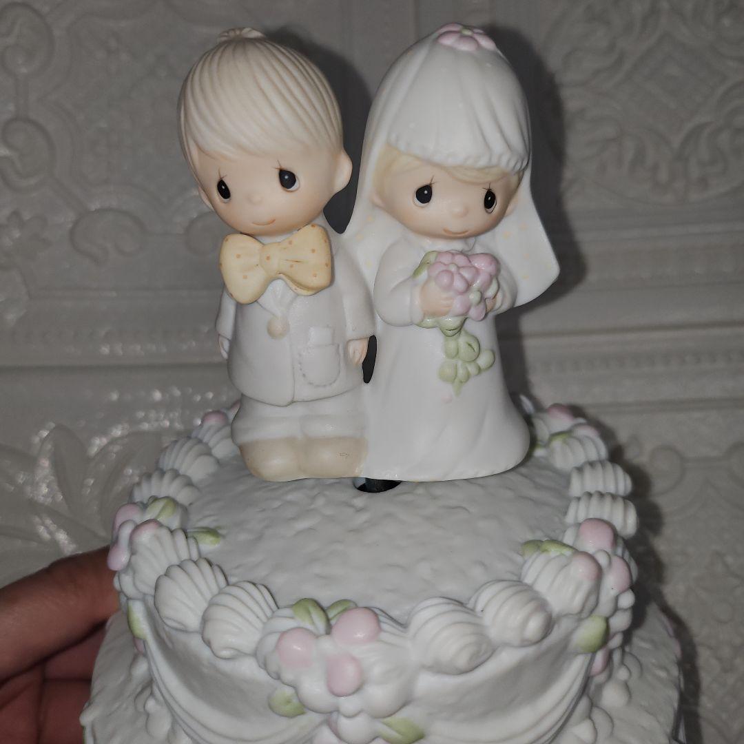 超激レア 1981年製 プレシャスモーメンツ ウェディング オルゴール 箱付き