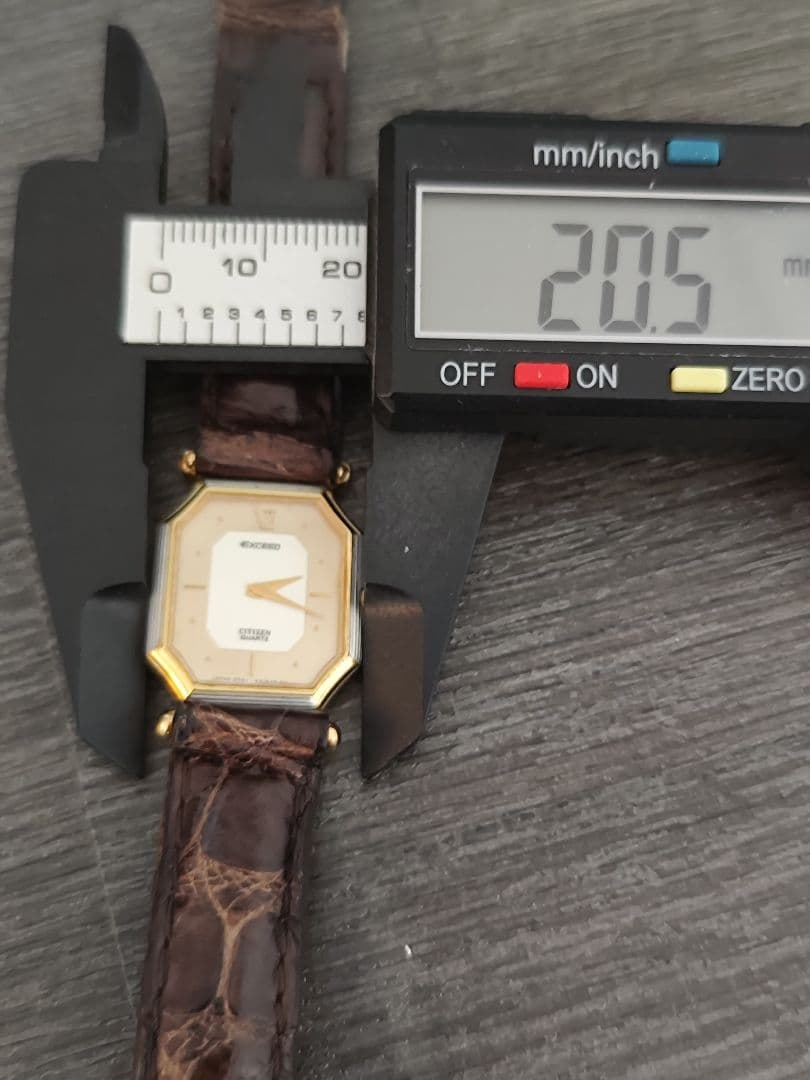 稼働品 CITIZEN EXCEEO レディース腕時計 18kYG