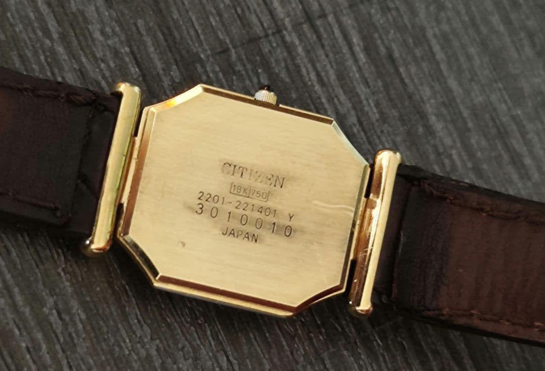 稼働品 CITIZEN EXCEEO レディース腕時計 18kYG