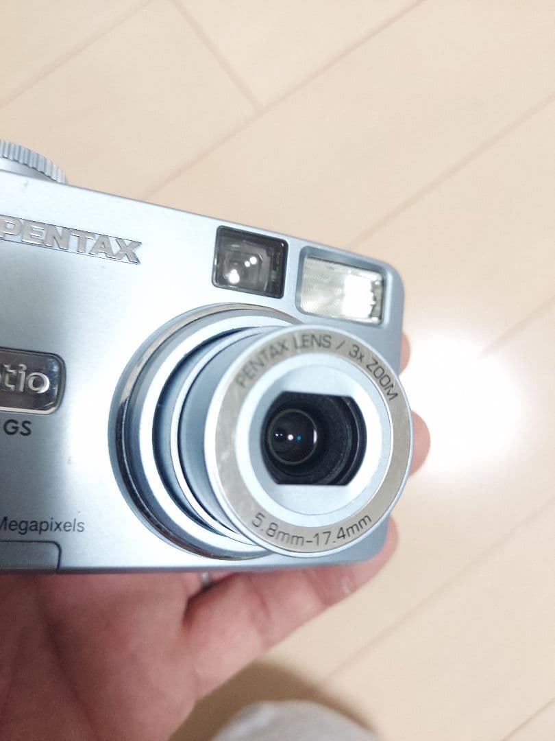 PENTAX Optio 330GS デジカメ スマホ転送OK 自撮り