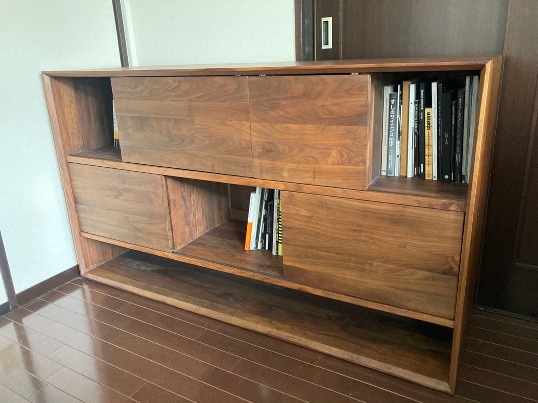 Ethnicraft conran購入 本棚 無垢