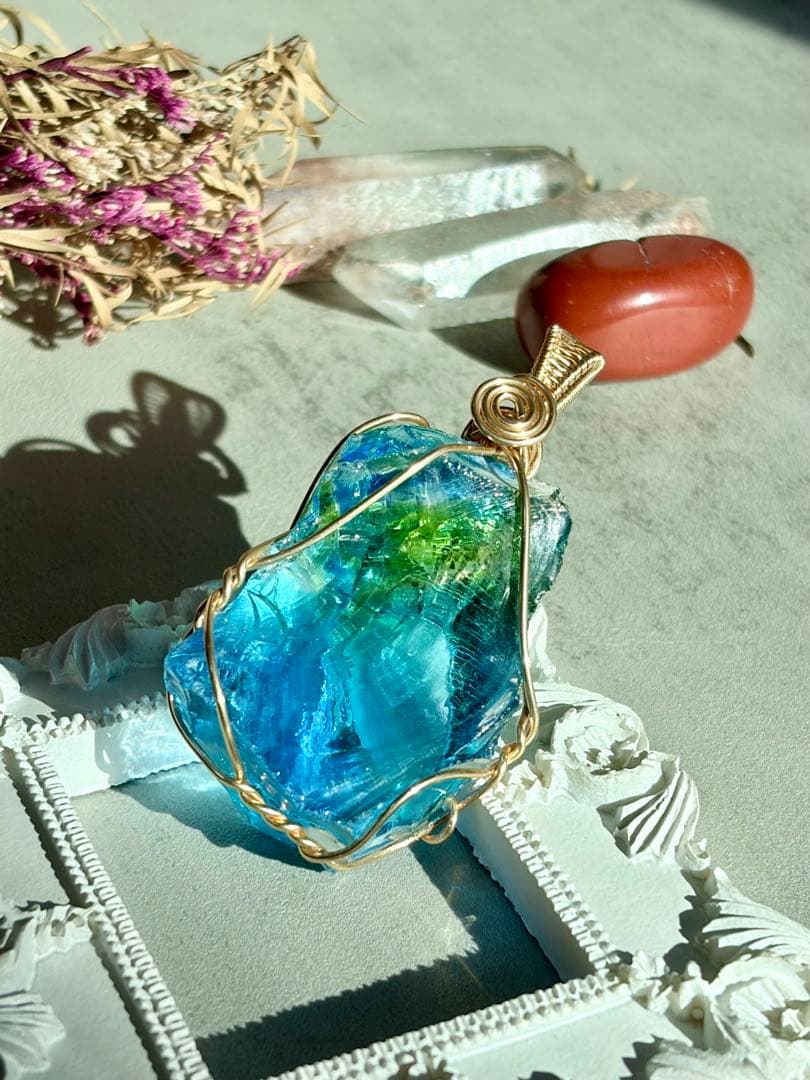 アンダラクリスタル ブルー　グリーン ★N4★