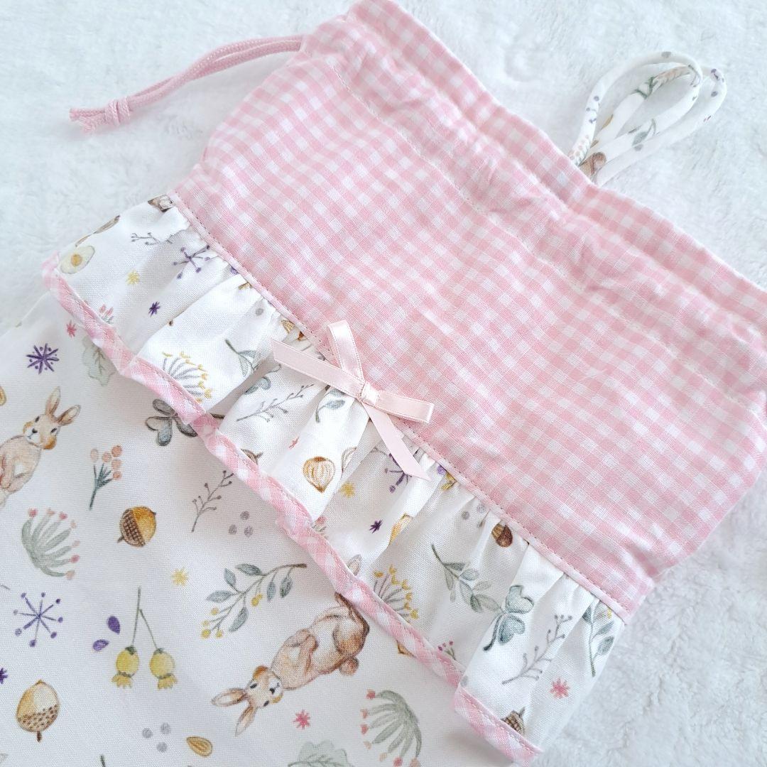 MR オーダー ハンドメイド 給食袋 ランチョンマット 巾着 通学グッズ