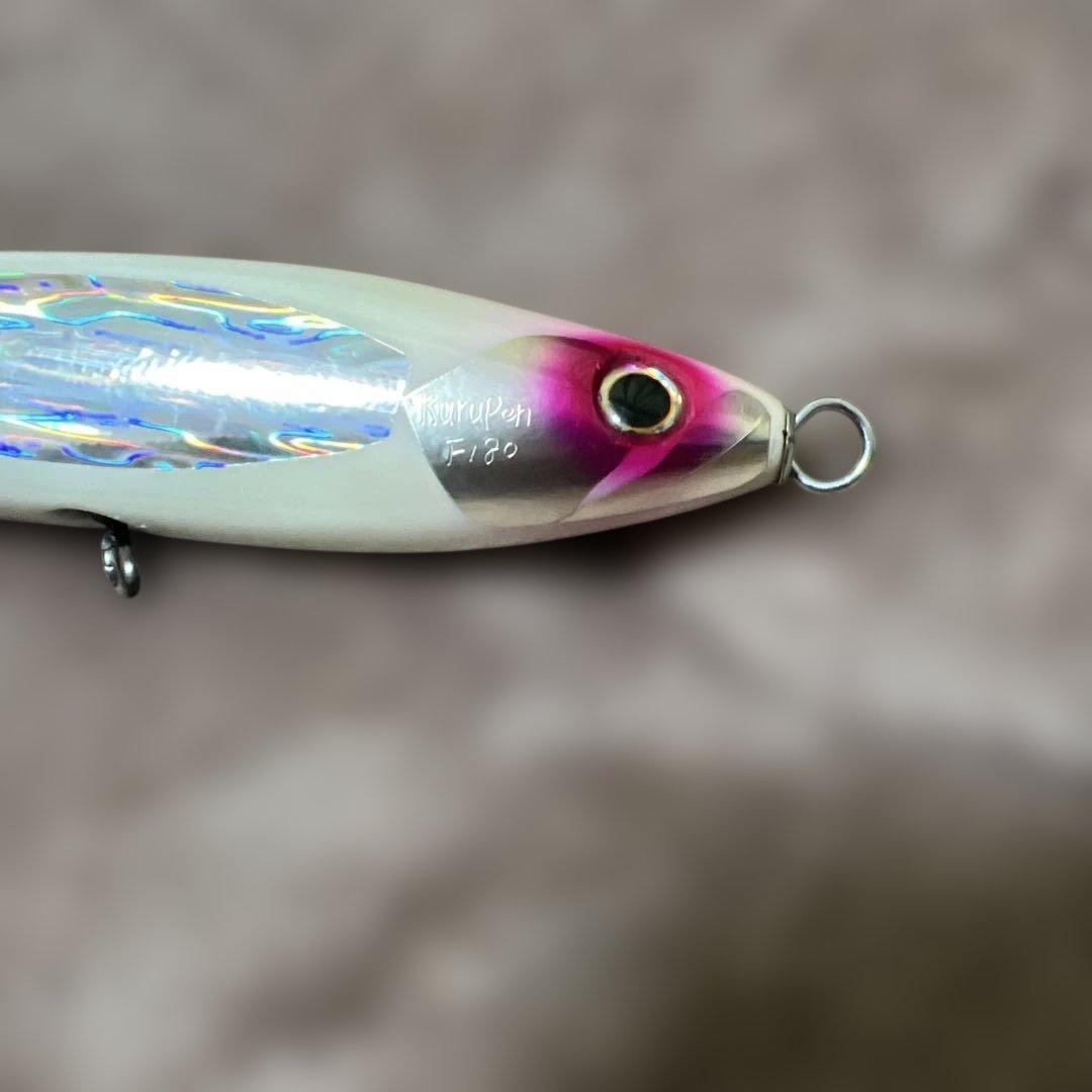 車谷ルアー　クルペン　F180 ソリッドホワイト/ピンクシャドー