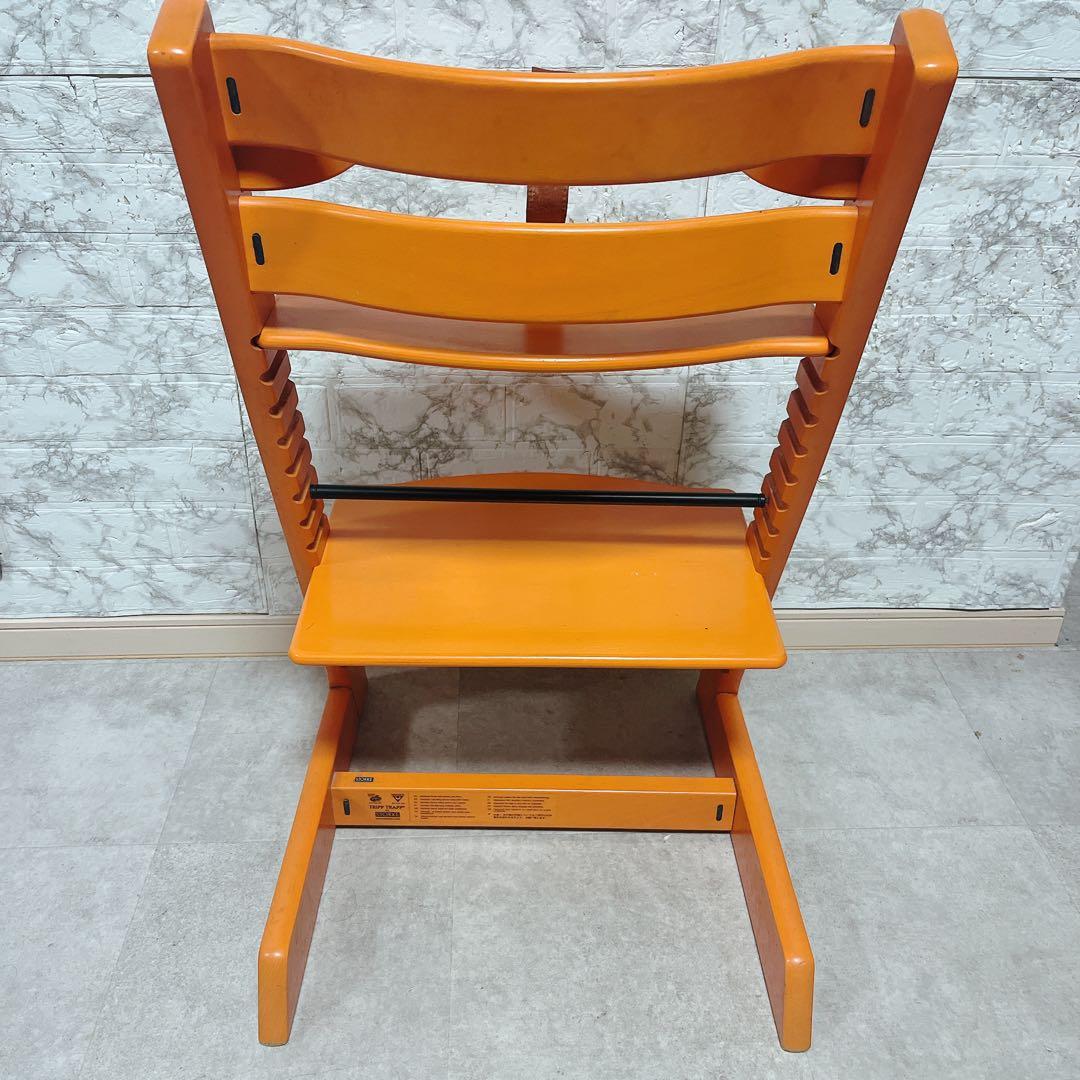 STOKKE トリップトラップ オレンジ シリアル4 廃盤色