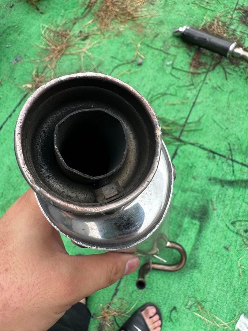 値下げしました！エイプ 50/100 オーバーレーシングマフラー