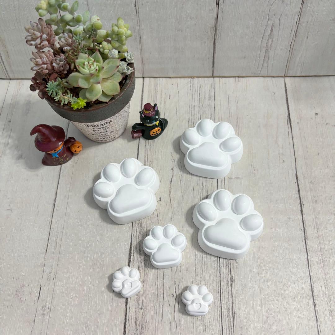 ＊ハンドメイド　石膏　オブジェ　6個セット