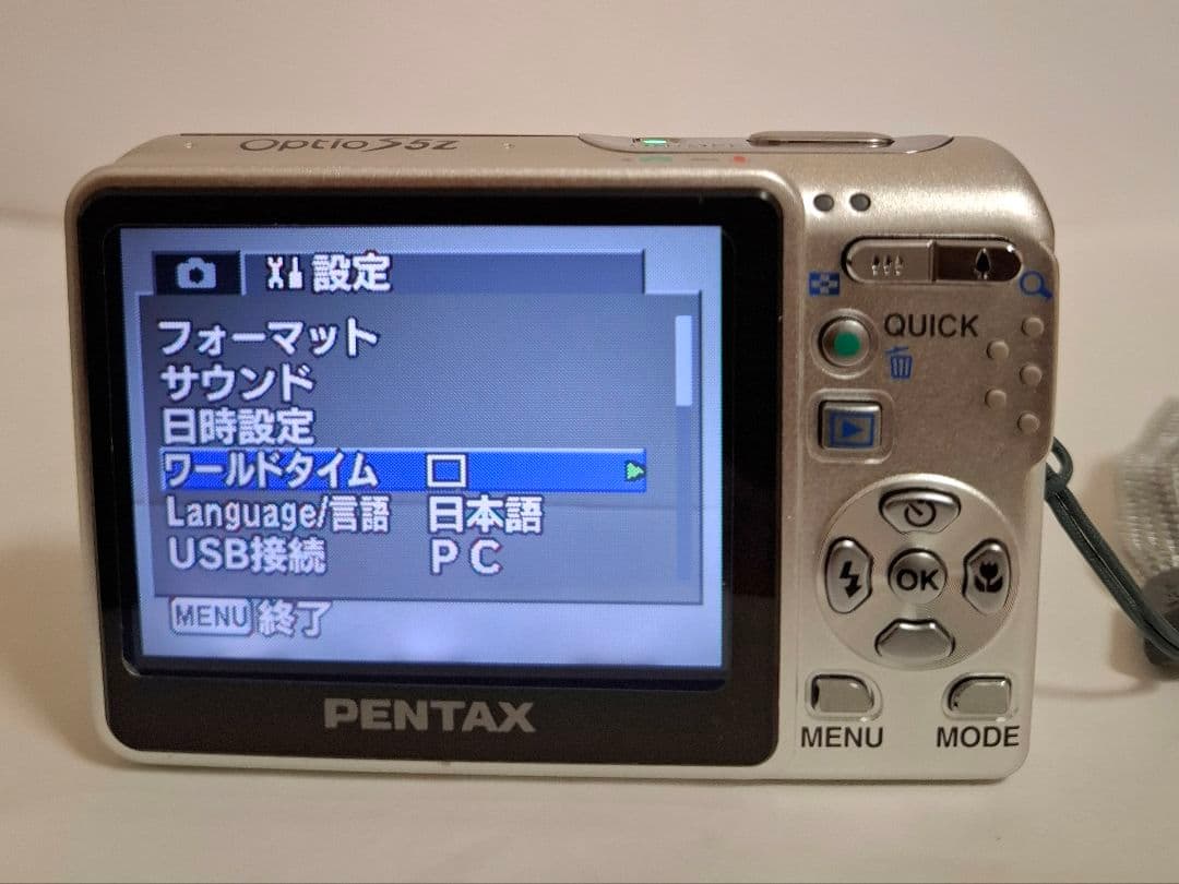 [美品]ペンタックス PENTAX OPTIO S5z デジタルカメラ