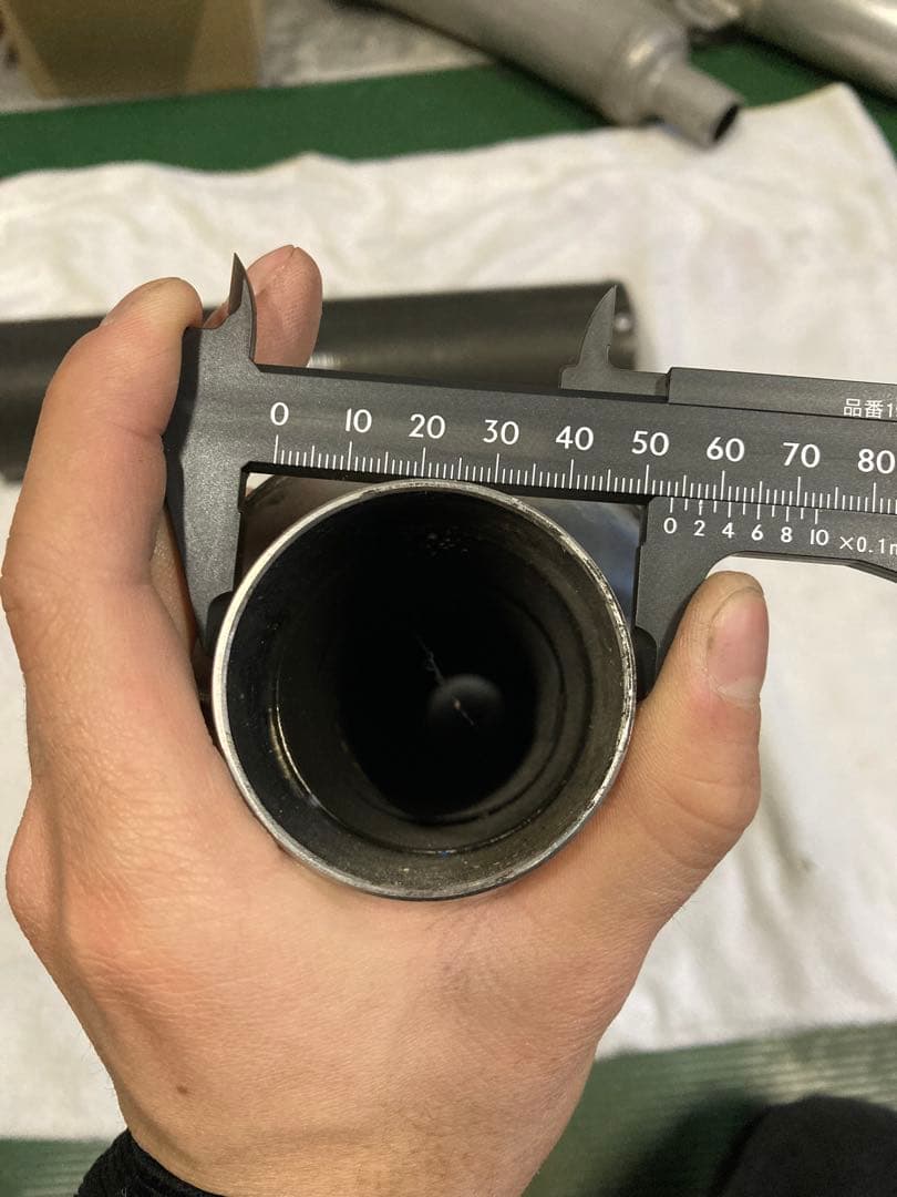 バイク用 カーボンスリップオンサイレンサー　2本セット