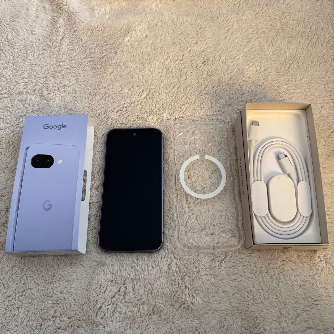 Google Pixel 9a 本体 箱、ケーブル付