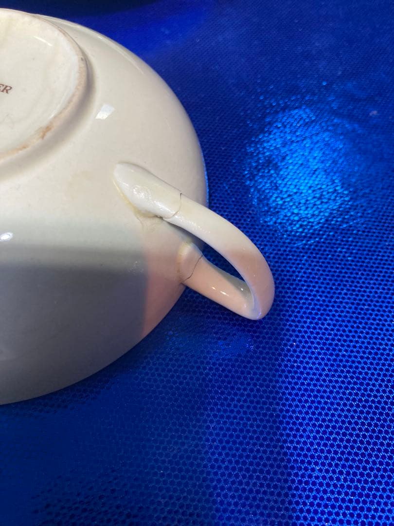 スージークーパー　パトリシアローズ　スープカップ　ソーサー　グリーン　4客分