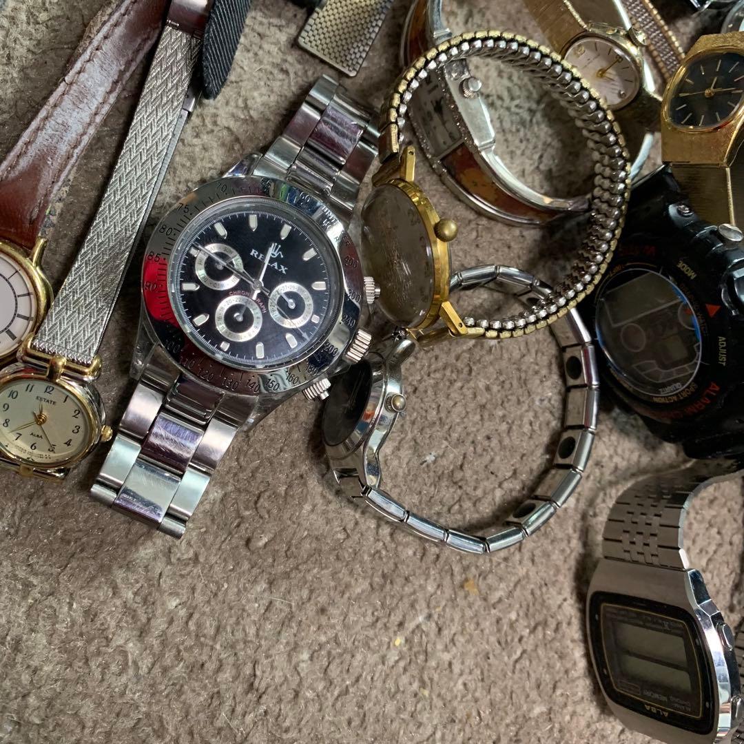 腕時計　まとめ売り　80本セット　ジャンク　動作未確認　メンズ　レディース