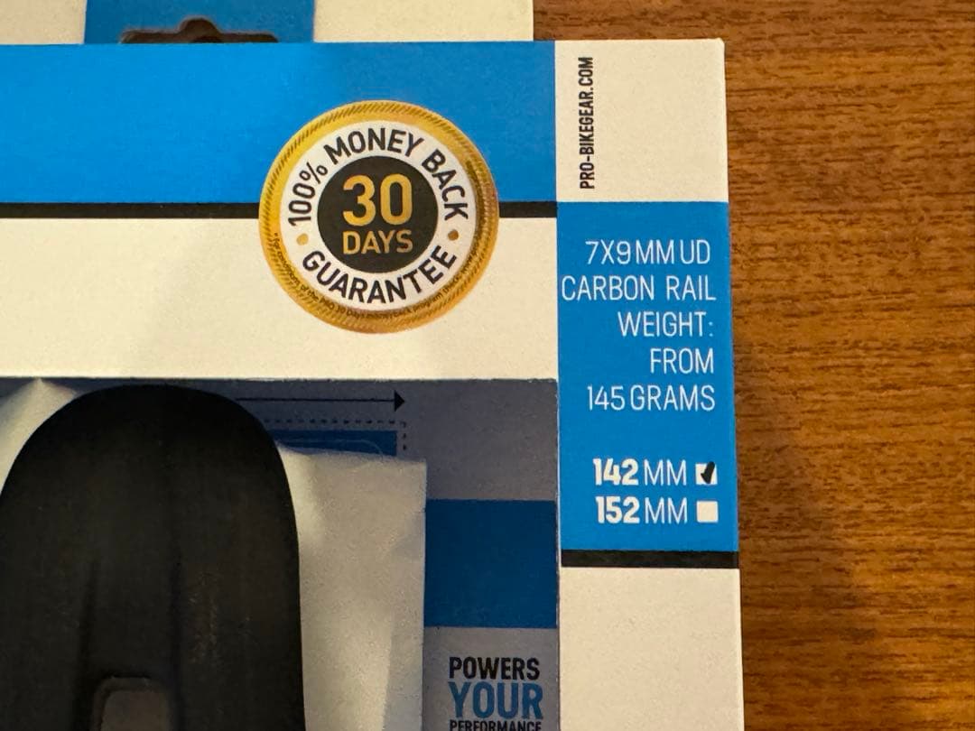 シマノPRO STEALTHカーボン スーパーライト　142mm